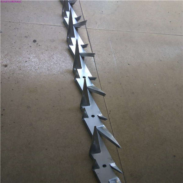 小區(qū)墻頭防爬刺 大號刺釘生產(chǎn) 6.5公分院墻防護(hù)刺