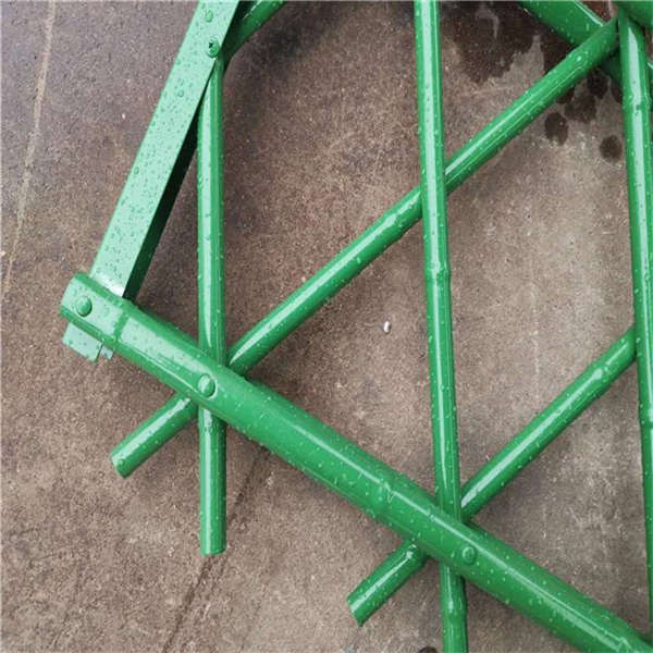 泓宸輝綠色小花園圍欄 金屬綠籬護欄網(wǎng) 圓管綠化仿竹網(wǎng)50公分