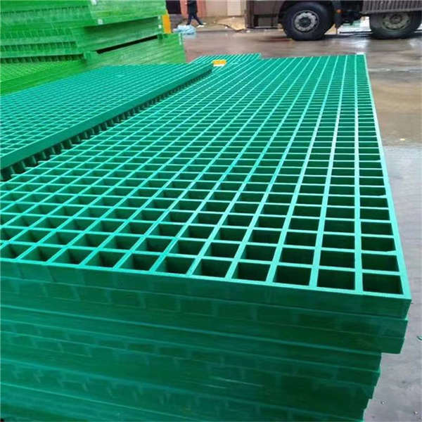 耐酸堿玻璃鋼格柵 洗車房下水篦子 黃色樹脂樹池蓋板