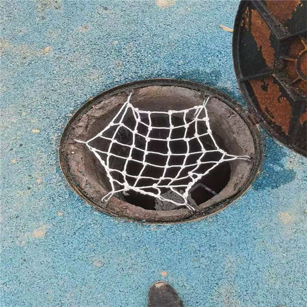 雨水井污水井下水道防柔性安全防墜網(wǎng) 白色安全平網(wǎng)工地安全網(wǎng)